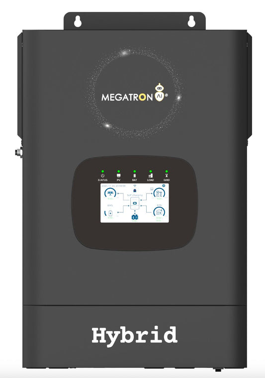 Megatron 5kW Hybrid Solar Inverter | Solar Power Inverter for Home and Business