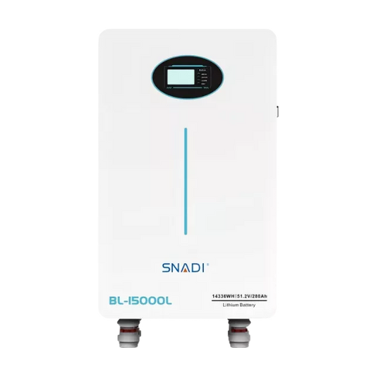 SNADI BL 51.2V 314Ah LiFePO4 Lithium Solar Battery | 16.07kWh High Capacity Energy Storage