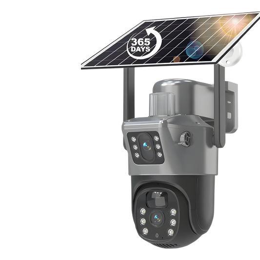 V380 Solar S6 Grey 4G/WiFi Security Camera