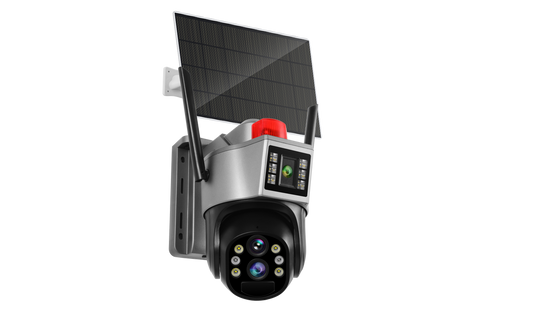 V380 Solar S6B 10X Grey 4G Security Camera